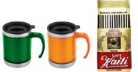 2 Mug´s Triturex diseño Tradicional + 250g. de Café en Grano Haiti Express